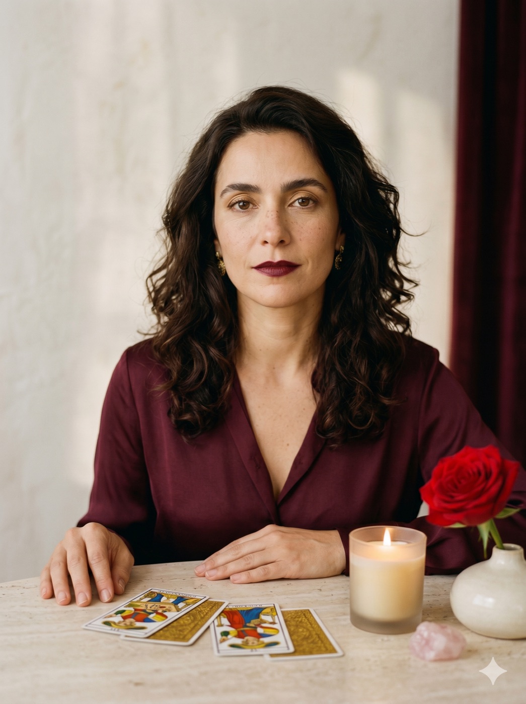 Sofia, taróloga do Tarot Luz das Cartas